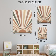 Mervolia Modern Temalı  Bohem Tablo TBL694