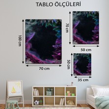 Mervolia Modern Temalı  Uzay Manzarası Tablo TBL725