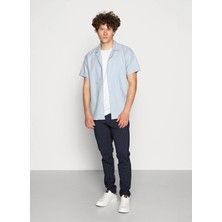 Only & Sons Normal Bel Dar Paça Gece Mavisi Erkek Pantolon Onsmark Pant Strıpe Gw 3727 Noos