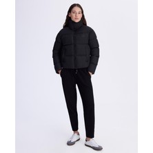 Kappa Authentic Arya Kadın Siyah Regular Fit Mont