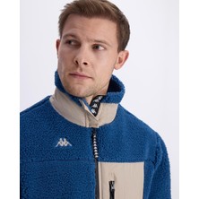 Kappa Wottay Erkek Mavi-Ekru Regular Fit Sherpa