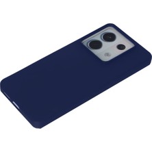 Denza Case Xiaomi Redmi Note 13 Pro 5g Kılıf Soft Pürüzsüz Silikon Kılıf - Lacivert