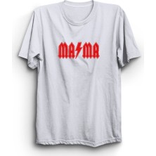 The Fame Mama, Cool Mother, Anne, Like Acdc Logo Style  Pamuk Tişört