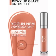 Flormar - Dudak Parlatıcısı - Dewy Lip Glaze  004 Undressed 8690604618668 33000067