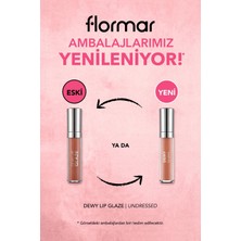 Flormar - Dudak Parlatıcısı - Dewy Lip Glaze  004 Undressed 8690604618668 33000067