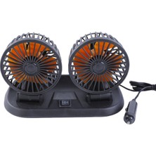 Drs Tuning Çift Başlıklı 5 Inç Araç Fanı 12V