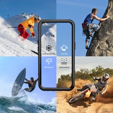 Hitit Cep Galaxy S23 Ultra Kılıf 1-1 Su Geçirmez Kılıf-Siyah