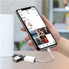 Iphone USB Dönüştürücü Otg Adaptör Iphone / Ipad Lightning To USB 3.0 Aktarıcı