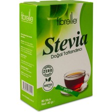 Fibrelle Ultra Stevialı Tatlandırıcı  0,5 gr 80 Adetlik Kutu