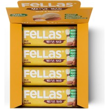 Fellas Meyve Bar - Muzlu ve Bademli 35G x 12 Adet