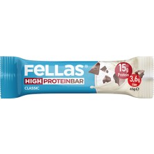 Fellas Yüksek Protein Bar - Klasik Sade 12 x 45gr