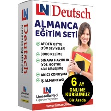 Limasollu Naci Öğretim Yayınları Almanca Eğitim Seti Kelime Öğrenme Sınav Hazırlık Kitap Aile Birleşimi Yds Goethe Testdaf Telc Dsh