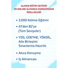 Limasollu Naci Öğretim Yayınları Almanca Eğitim Seti Kelime Öğrenme Sınav Hazırlık Kitap Aile Birleşimi Yds Goethe Testdaf Telc Dsh