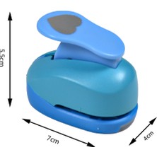 Kamei Şekilli Delgeç Kalp 2.5 cm KM8810