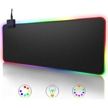 Techno Center Techno Centre Rgb Işıklı Kaymaz Taban Oyuncu Mouse Pad