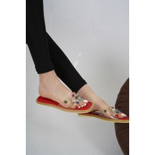 Osso Kırmızı Kadın Düz Terlik 211217605