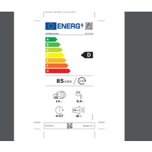 Lg DFC533FV.APYPLTK D Enerji Sınıfı 14 Kişilik 10 Programlı Bulaşık Makinesi