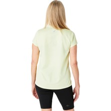 Asics Fujitrail Logo Ss Top Kadın Yeşil Kısa Kollu Tshirt 2012C971-300