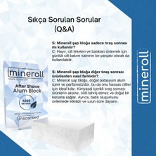 Mineroll Traş Sonrası Cilt Şapı Kadın-Erkek