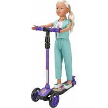 Dollz'n More Yürüyüş Arkadaşım Clara Sporty 80 cm - Yeşil Eşofman Takımlı