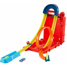 Hot Wheels Track Builder Unlimited Benzin Bidonu Akrobasi Seti HDX78