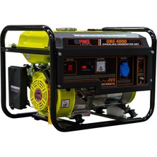 Genpower Gbg 4000 Model 4 Kva Benzinli İpli Tekerleksiz Monofaze ( 220 Volt) Portatif Jeneratör