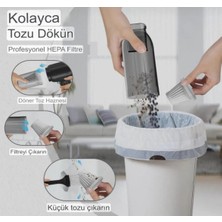Aet 3in1 Kablosuz 12000PA Profesyonel Güçlü Emiş ve Üfleme Özellikli Ev ve Araç Süpürgesi
