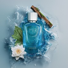 Imprime Mer EDP Erkek Parfüm, Marin-Fresh, Deniz, Bergamot, Nilüfer, Paçuli, Sandal Ağacı, 100ml