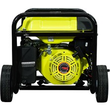 Genpower Gbg 4000 E V3 Model 4 Kva Benzinli İpli / Marşlı Tekerlekli Monofaze (220 Volt) Portatif Jeneratör