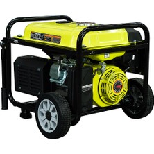 Genpower Gbg 4000 E V3 Model 4 Kva Benzinli İpli / Marşlı Tekerlekli Monofaze (220 Volt) Portatif Jeneratör