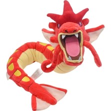 Cherish 60CM Büyük Kırmızı Gyarados Iskeleti ve Şekillendirilebilir Peluş Bebek Oyuncağı (Yurt Dışından)