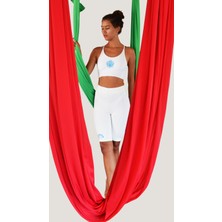 Kamala Crop Top Shanti Pamuklu Nakışlı