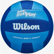 Wilson Voleybol Topu Super Soft Play Royal/navy Of WV4006001XBOF