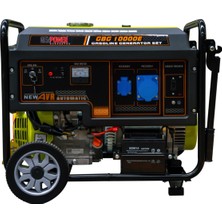 Genpower Gbg 10000 E Oto 10 Kva, Benzinli, Otomatik Transfer Panolu, Monofaze( 220VOLT) Portatif Jeneratör