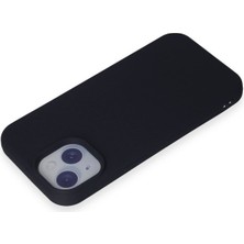 Denza Case Apple iPhone 15 Plus Kılıf Soft Pürüzsüz Silikon Kılıf - Siyah