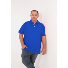 Big Nona Büyük Beden Unisex Polo Yaka T-Shirt