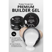 Premium Builder Gel No.2, Beyaz, 55 gr