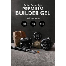 Premium Builder Gel No.2, Beyaz, 55 gr