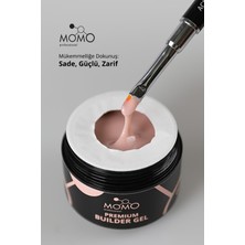 Momo Professional Premium Builder Gel No.4, Bej, 35 Gr