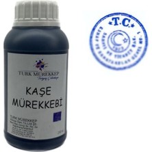 Turk Mürekkep Noter Kaşe Mürekkebi Mavi 250 Ml.