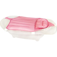 Sema Baby Köpüklü Kafa Destekli Bebek Banyo Filesi - Pembe