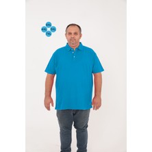 Big Nona Büyük Beden Unisex Polo Yaka T-Shirt