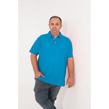 Big Nona Büyük Beden Unisex Polo Yaka T-Shirt