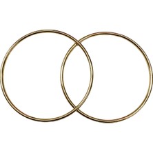 Elegantshop Yuvarlak Metal Çanta Sapı 13 cm Cc2