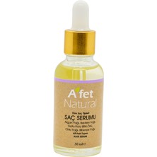 Afet Natural Saç Serumu 30ml Tüm Saç Tipleri - Biberiye - Hair Serum 30ml for All Hair Types - Rosemary