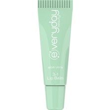 Everyday Beauty Aloe Vera 3 Etkili Dudak Bakım Lip Balmı Nemlendirici, Besleyici, Parlak Görünüm 10 ml