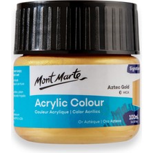 MONT MARTE MM Akrilik Renkli Boya Signature 100ml - Gold