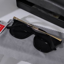 Ayel Glasses Gold Sap Detaylı Kadın Güneş Gözlüğü