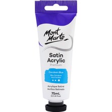 MONT MARTE Saten Akrilik 75 ml Cerulean Blue