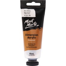 MONT MARTE Premium Dimension Akrilik 75ml - Zinc White